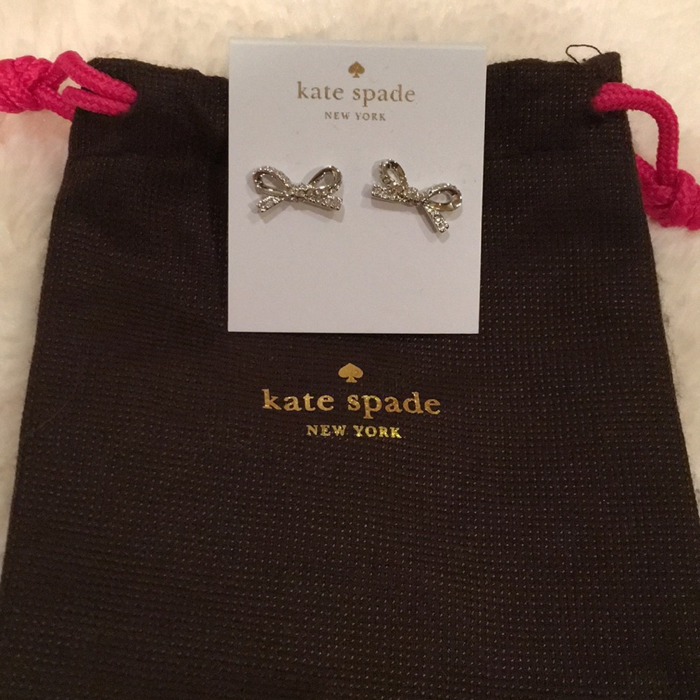Kate Spade bow earrings